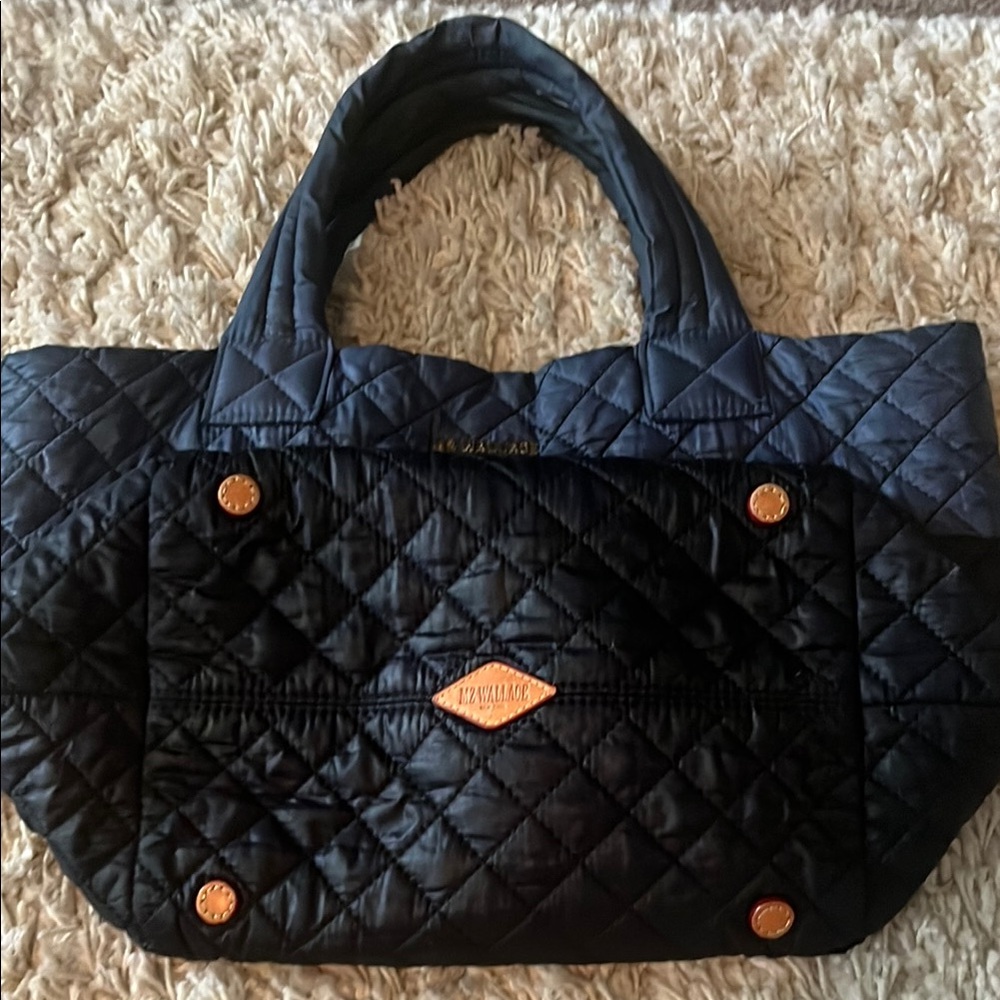 MZ Wallace Color Block Quilted Tote Bag - Picture 2 of 5